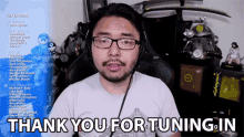 thank you for tuning in thanks for watching thank you for staying thanks for coming yongyea