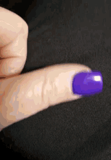 Purple Nails GIF - Purple Nails GIFs