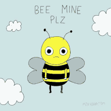 Be Mine GIF - Be Mine Bee Mine Valentines GIFs