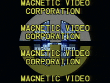 a magnetic video corporation logo is displayed on a screen