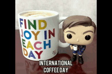 Aidan Gallagher International Coffee Day GIF - Aidan Gallagher International Coffee Day Coffee GIFs