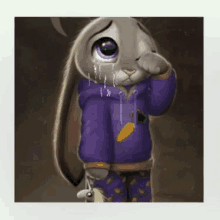 Rabbit Crying GIF - Rabbit Crying Sad GIFs
