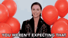 You Werent Expecting That Gotcha GIF - You Werent Expecting That Gotcha Charlize Theron GIFs