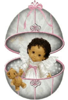 beautiful brown baby angel oprah