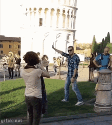 Leaning Tower Of P-lease No! GIF - Pranks Prank GIFs