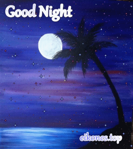 Good Night Moon GIF - Good Night Moon Full Moon - Discover & Share GIFs