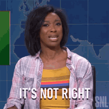 Its Not Right Saturday Night Live GIF - Its Not Right Saturday Night Live Nuh Uh GIFs