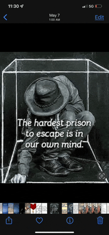 Hardest Prison Our Mind GIF - Hardest Prison Our Mind GIFs