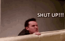 Chandler Shut Up GIF - Chandler Shut Up Friends GIFs