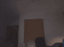 a blurry picture of a person 's face with a nike shirt on