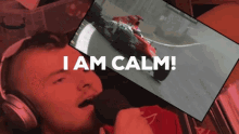 F1 I Am Calm GIF - F1 I Am Calm Rocketpoweredmohawk GIFs