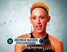 Wwe Michelle Mccool GIF - Wwe Michelle Mccool I Dig Harleys GIFs