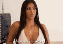 Kim Kardashian Im Seriously So Annoyed GIF - Kim Kardashian Im Seriously So Annoyed Annoyed GIFs