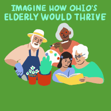 Imagine How Ohios Elderly Would Thrive If The Rich Contributed What They Owe Us GIF - Imagine How Ohios Elderly Would Thrive If The Rich Contributed What They Owe Us Taxes GIFs