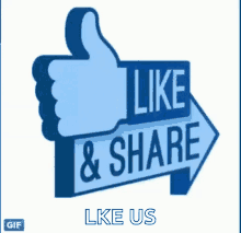 Like And Share Facebook GIF - Like And Share Facebook Fb GIFs