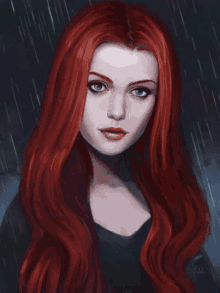 Cartoon Lady With Red Hair GIFs | Tenor