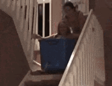 Slide Stairs GIF