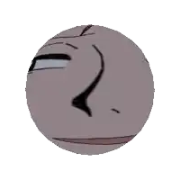 a ball with a drawing of a person 's face on it