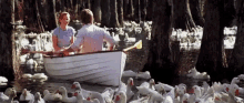 Boat Swans GIF - Boat Swans Couple GIFs
