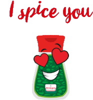 I Spice You So Much I Love You So Much Sticker - I Spice You So Much I Love You So Much I Spice You Stickers