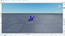 a screenshot of a video game with a purple object in the middle