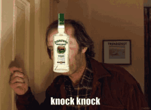 Knock Knock Drink GIF - Knock Knock Drink Bisonte GIFs