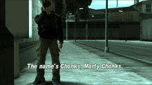 Gtagif Gta One Liners GIF - Gtagif Gta One Liners The Names Chonks Marty Chonks GIFs