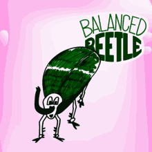 balanced beetle veefriends well balanced balancing beetle