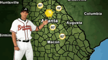 Atlanta Braves Weather GIF - Atlanta Braves Weather Atlanta GIFs