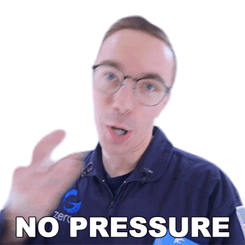 No Pressure Austin Evans Sticker - No Pressure Austin Evans No Stress Stickers