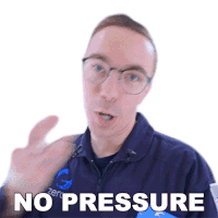 No Pressure Austin Evans Sticker - No Pressure Austin Evans No Stress Stickers