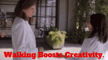 Greys Anatomy Amelia Shepherd GIF - Greys Anatomy Amelia Shepherd Walking Boosts Creativity GIFs