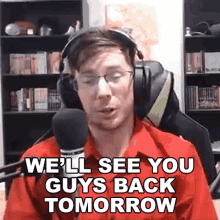 Well See You Guys Back Tomorrow Justin Mcclanahan GIF - Well See You Guys Back Tomorrow Justin Mcclanahan Jmactucker GIFs
