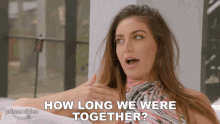 How Long We Were Together Haley Grable GIF - How Long We Were Together Haley Grable Tampa Baes GIFs