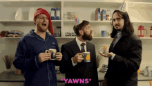 Aunty Donna Tired GIF - Aunty Donna Tired Turn It In GIFs
