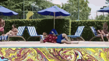 Summer Time Pool Party GIF - Summer Time Pool Party I Dont Care GIFs