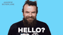 Hello Are You There GIF - Hello Are You There Andrew Mcfarlane GIFs