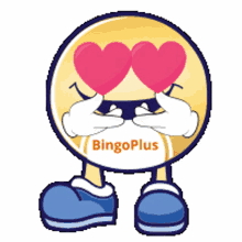 Bingo Bingoplus GIF - Bingo Bingoplus Heart Eyes GIFs