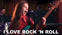 I Love Rock 'N Roll Claire Crosby GIF - I Love Rock 'N Roll Claire Crosby The Crosbys GIFs