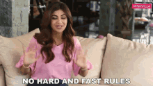 No Hard And Fast Rules Shilpa Shetty GIF - No Hard And Fast Rules Shilpa Shetty Pinkvilla GIFs