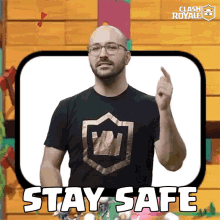 Stay Safe Seth GIF - Stay Safe Seth Clash Royale GIFs