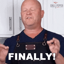 Finally Michael Hultquist GIF - Finally Michael Hultquist Chili Pepper Madness GIFs