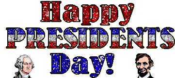 Happy Presidents Day Glitter Sticker - Happy Presidents Day Glitter Stickers