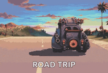 Trip Pixel Road Trip GIF - Trip Pixel Road Trip Road GIFs