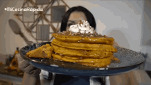 Chocolate Pancakes Baking GIF - Chocolate Pancakes Baking Diy GIFs