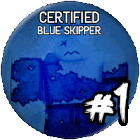 Blue Skipper Deepwoken Sticker