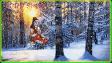 Lord Shiva Snow GIF - Lord Shiva Snow Meditate GIFs