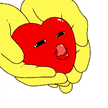 Heart Hand GIF - Heart Hand Licking GIFs