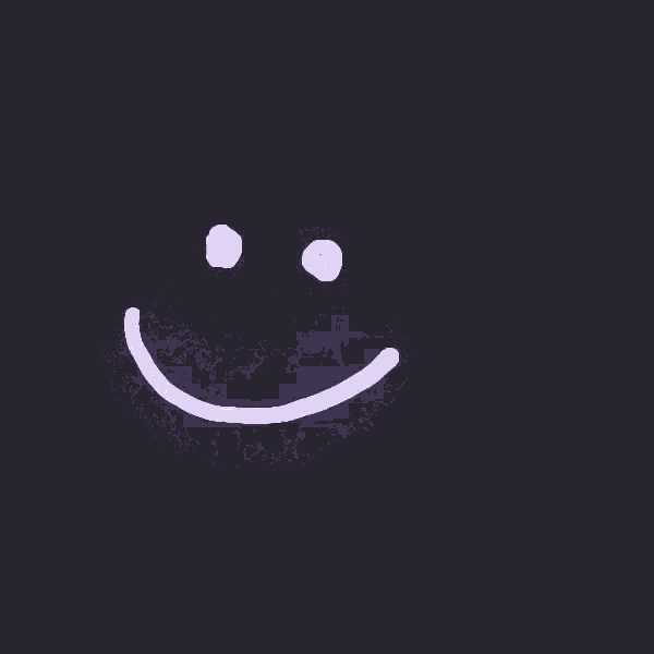 Smiling chat emoticon sketch Royalty Free Vector Image