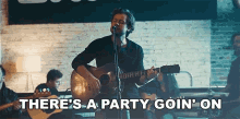 Theres A Party Going On Brandon Lay GIF - Theres A Party Going On Brandon Lay Yada Yada Yada Song GIFs